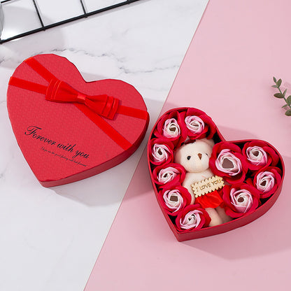 Valentine Surprise Teddy Box