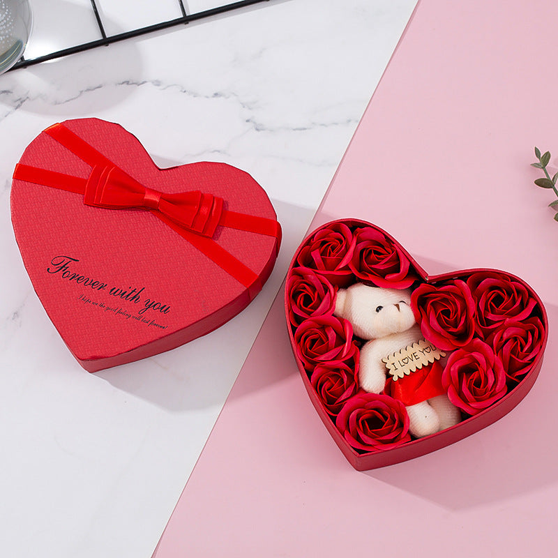 Valentine Surprise Teddy Box